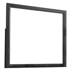 Miroir mural rectangulaire à cadre en bois 39"