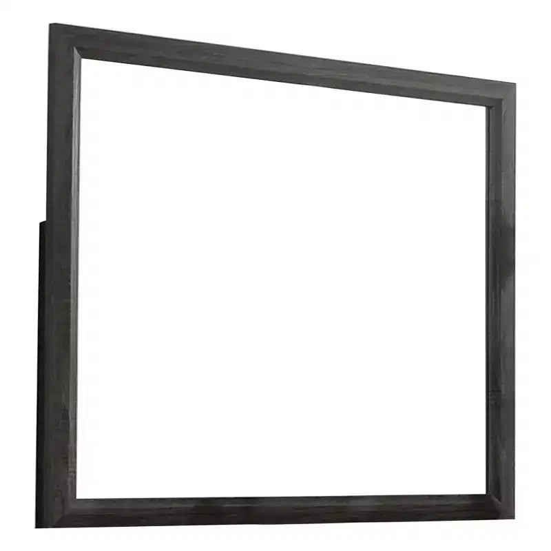 Miroir mural rectangulaire à cadre en bois 39"