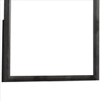 Miroir mural rectangulaire à cadre en bois 39"