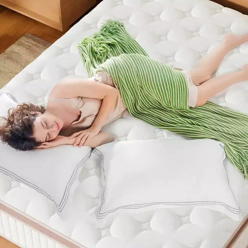 Matelas hybride à ressorts ensachés et mousse à mémoire de forme King 35,5 cm