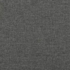 Cadre de lit double XL en tissu polyester et contreplaqué