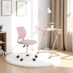 Bureau pliant à hauteur réglable avec roulettes et plateaux latéraux 49 cm (19,29")