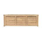 Console rectangulaire en bois d'acacia 60 po
