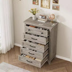 Commode en bois à 5 tiroirs de 105 cm de haut