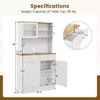 Meuble poubelle double basculant en bois avec huche