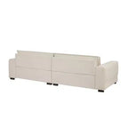 Canapé 4 places rembourré Mid-Century Modern 266 cm
