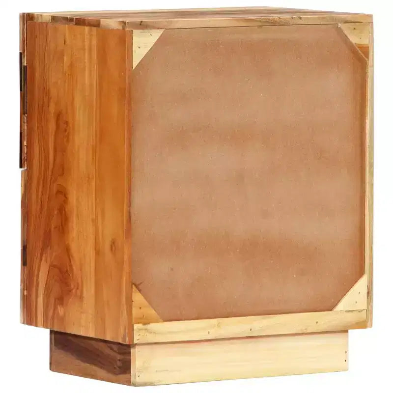 Table de chevet en bois de récupération 40x30x50 cm