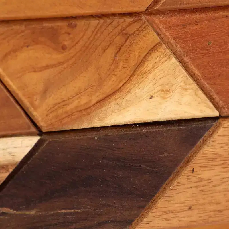 Table de chevet en bois de récupération 40x30x50 cm