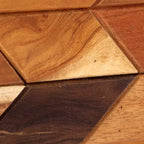 Table de chevet en bois de récupération 40x30x50 cm